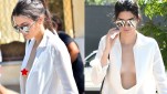 Kendall Jenner Wardrobe Malfunction: Dangerously Close to TOPLESS!!